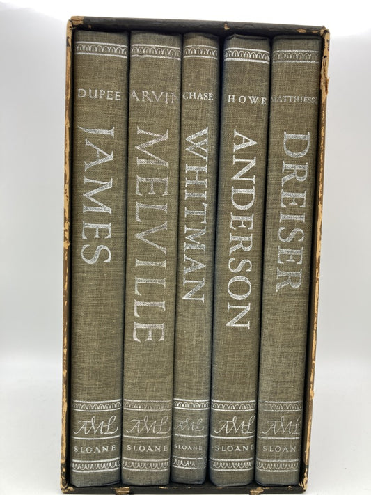 The American Men of Letters Series (4-Volume Set in Slipcase)