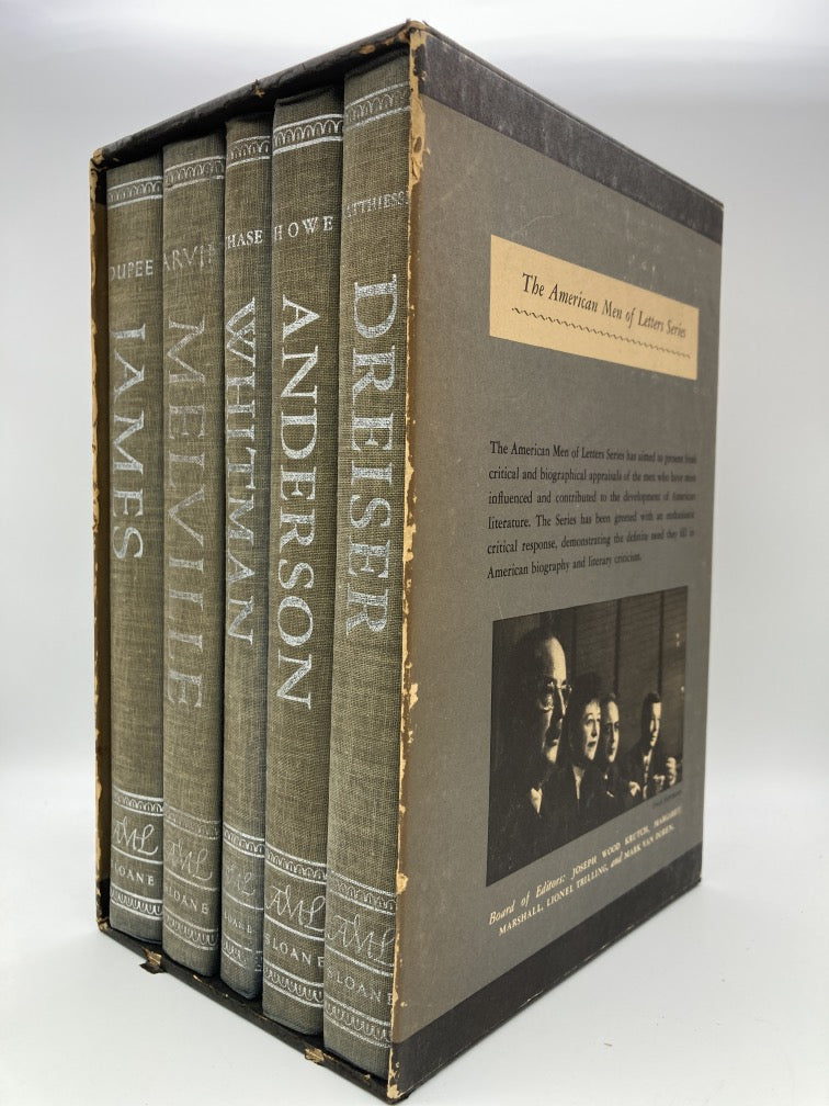 The American Men of Letters Series (4-Volume Set in Slipcase)