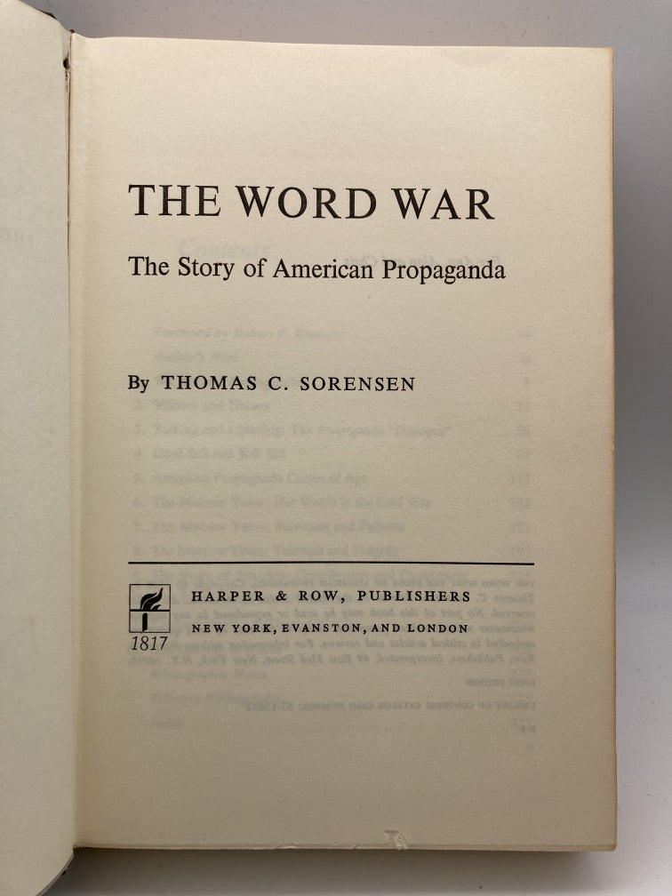 The Word War: The Story of American Propaganda