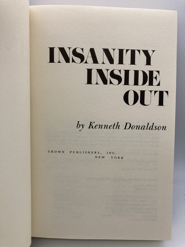 Insanity Inside Out: The Personal Story Behind the Landmark Supreme Court Decision