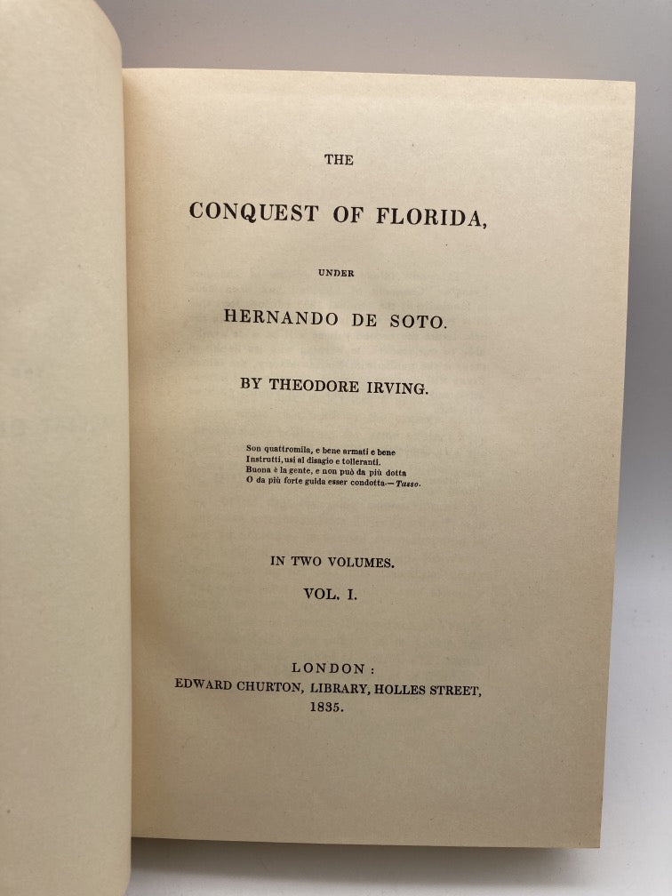 The Conquest of Florida Under Hernando de Soto: Volume One