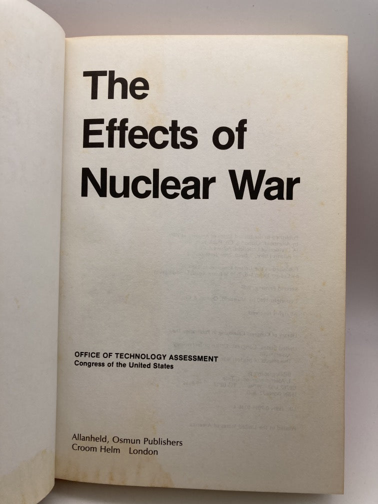 The Effects of Nuclear War