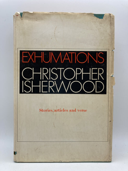 Exhumations: Stories, Articles, Verses
