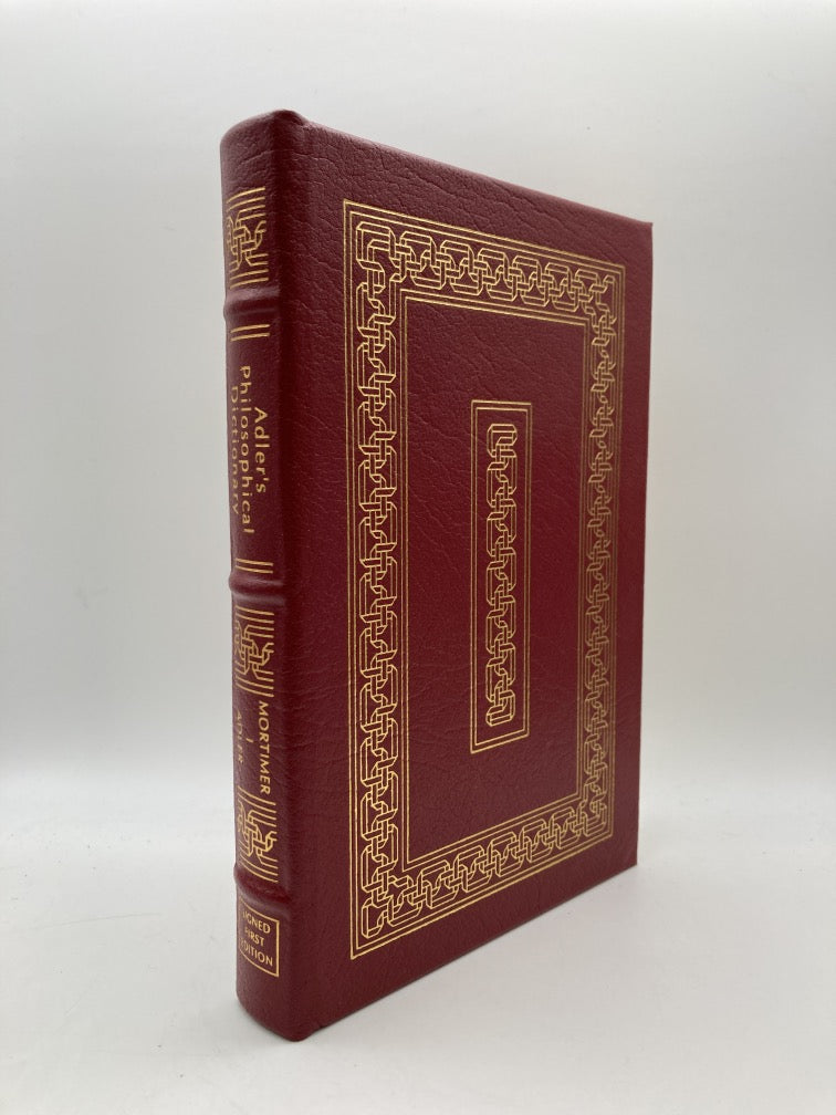 Adler's Philosophical Dictionary (Easton Press Signed First Edition)
