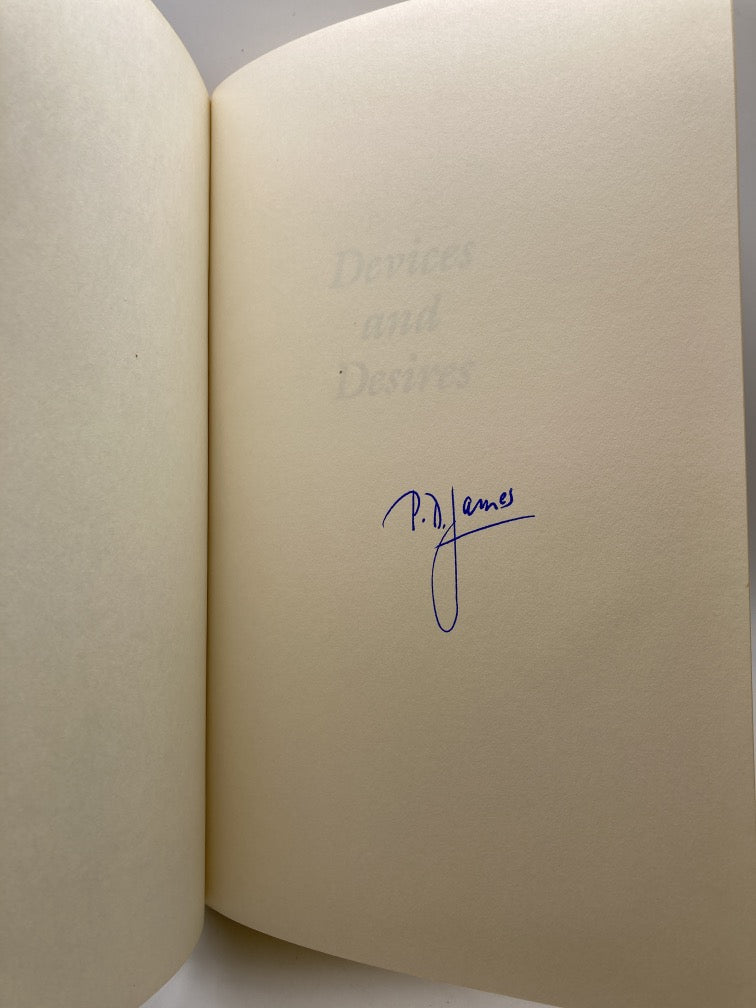 Devices and Desires (Franklin Library Signed First Edition)