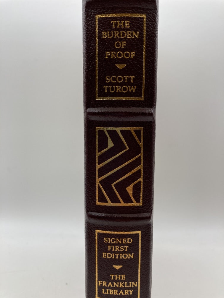 The Burden of Proof (Franklin Library Signed First Edition)