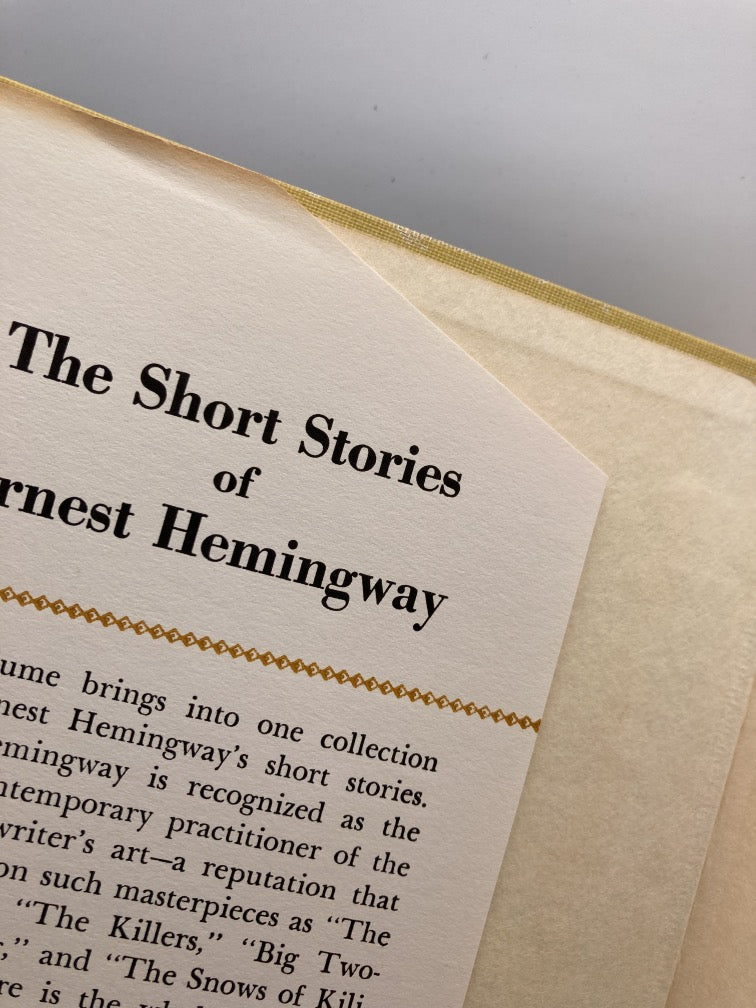 The Short Stories of Ernest Hemingway