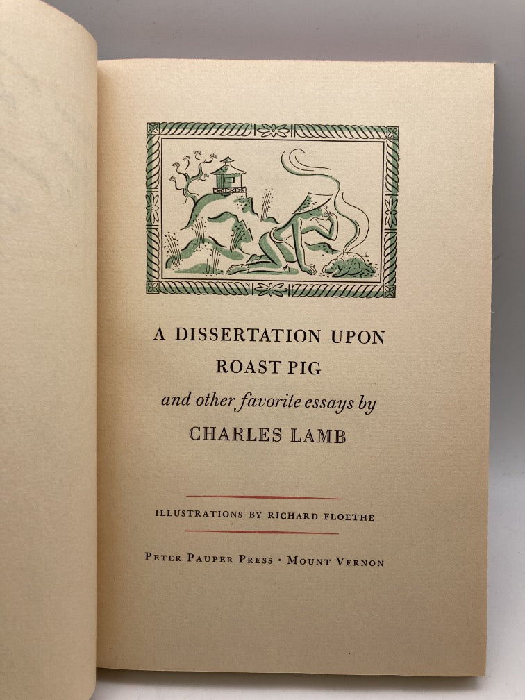 A Dissertation Upon Roast Pig (Peter Pauper Press)
