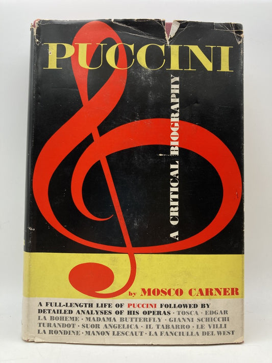 Puccini: A Critical Biography