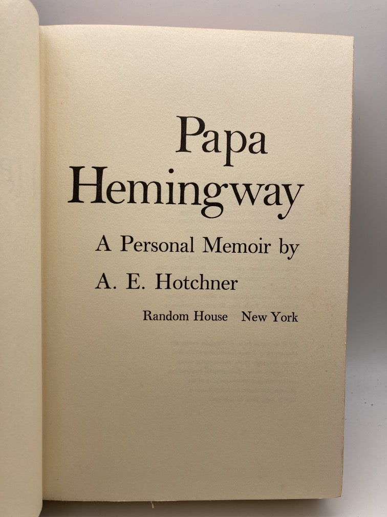 Papa Hemingway