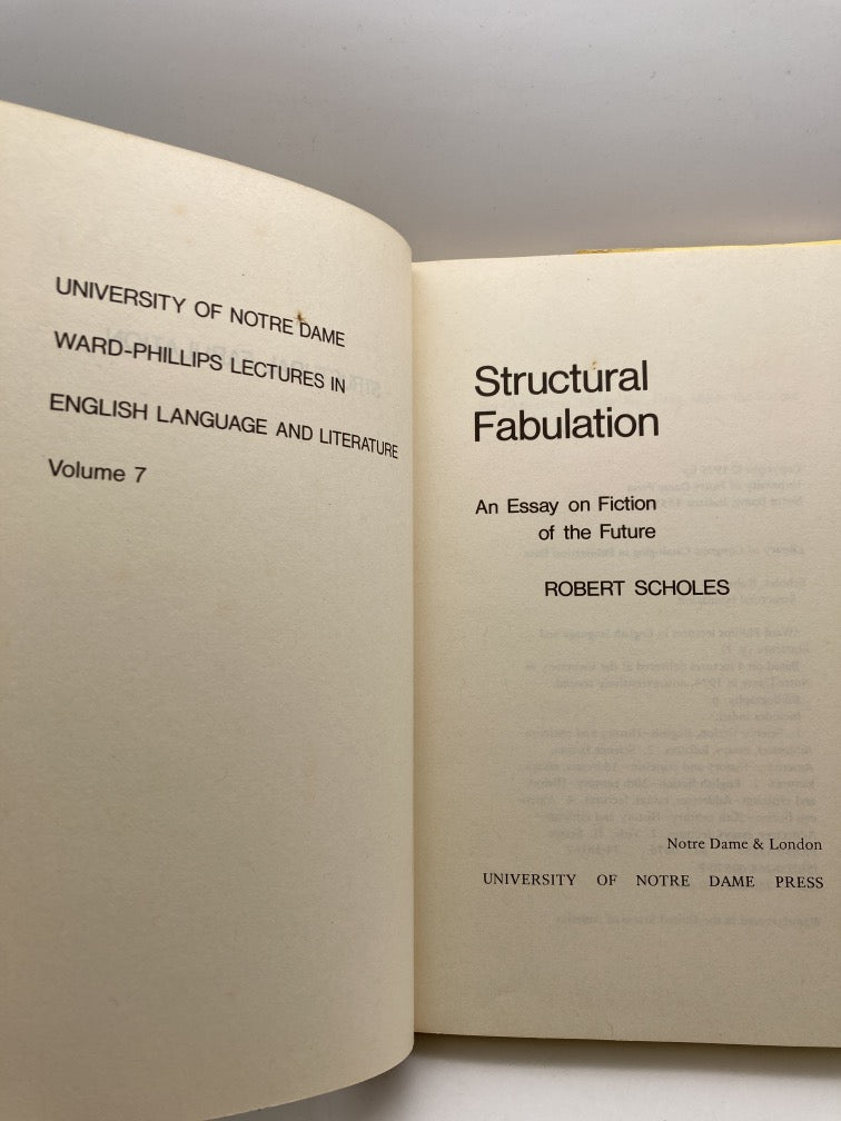 Structural Fabulation: An Essay of Fiction of the Future