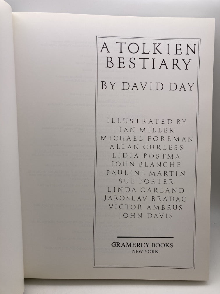 A Tolkien Bestiary