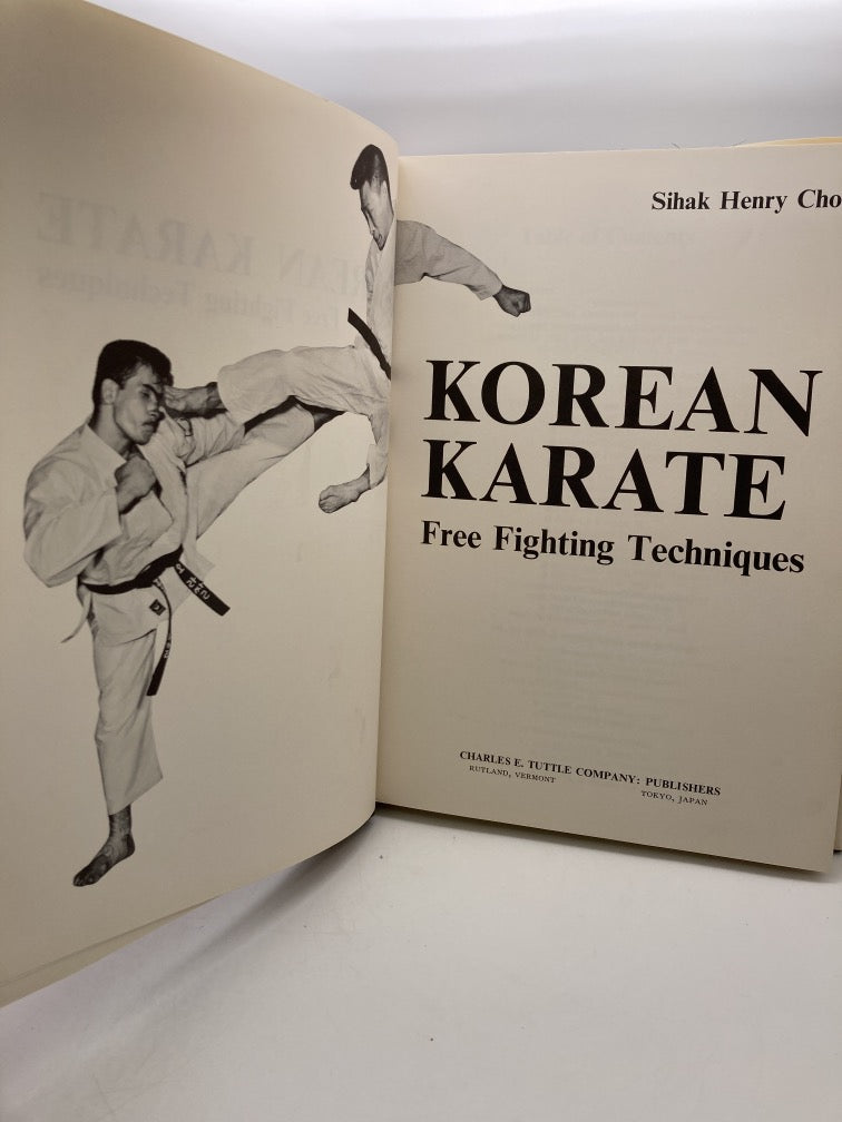 Korean Karate: Free Fighting Techniques