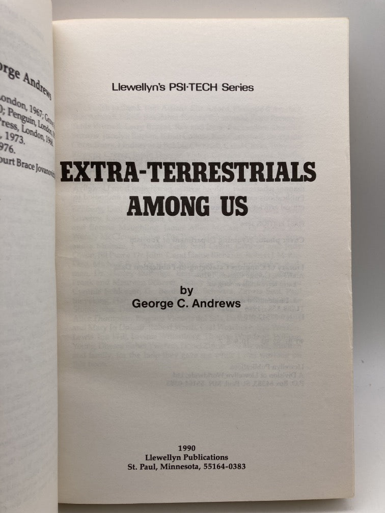 Extra-Terrestrials Among Us