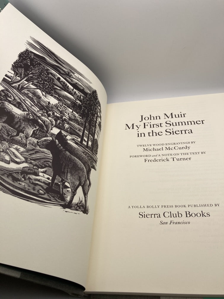 My First Summer in the Sierra (Sierra Club Books 1988 Edition)