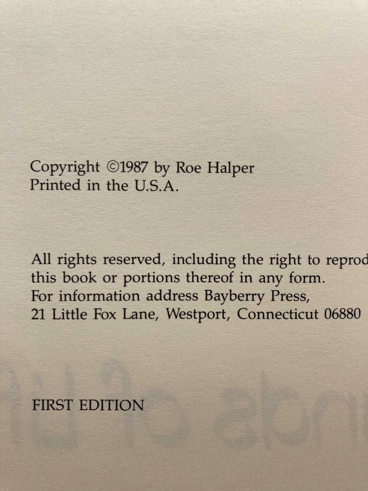 Roe Halper: Three First Editions (2 Signed)