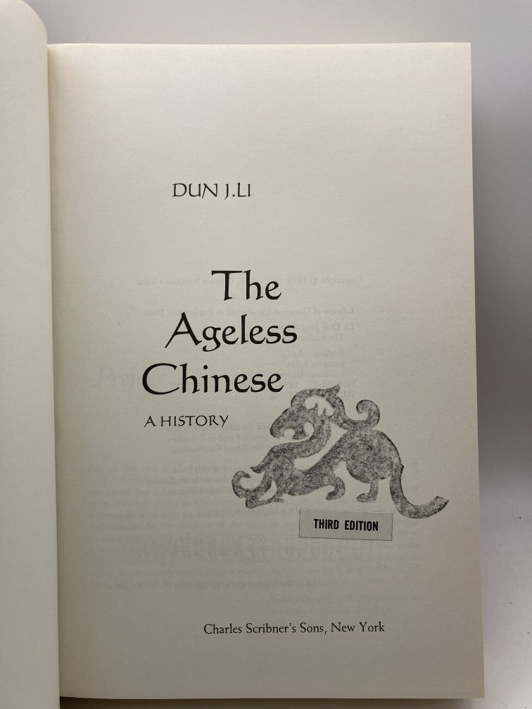 The Ageless Chinese: A History