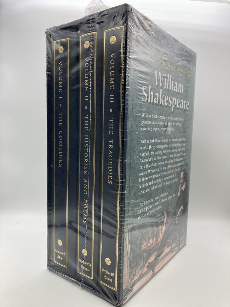 The Complete Works of William Shakespeare (Wordsworth Editions 3 Book Set)