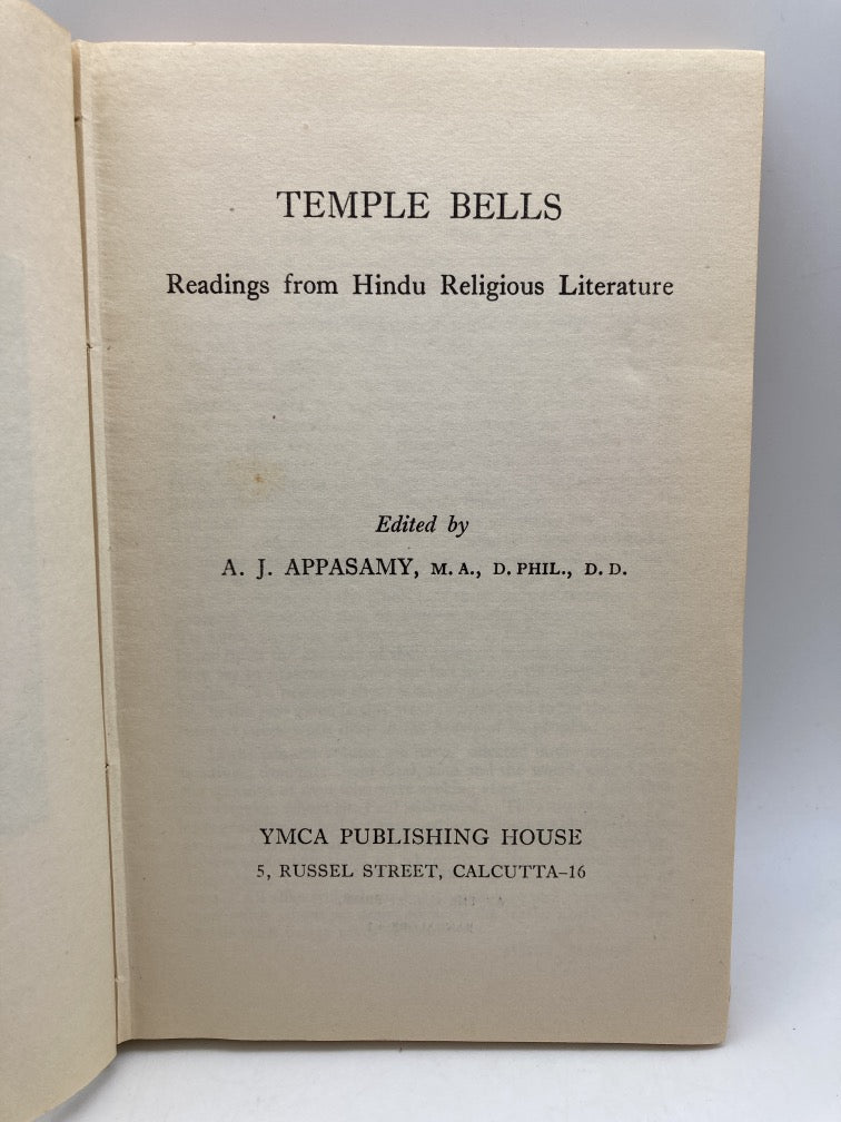 Temple Bells: Readings from HIndu Religious Literature