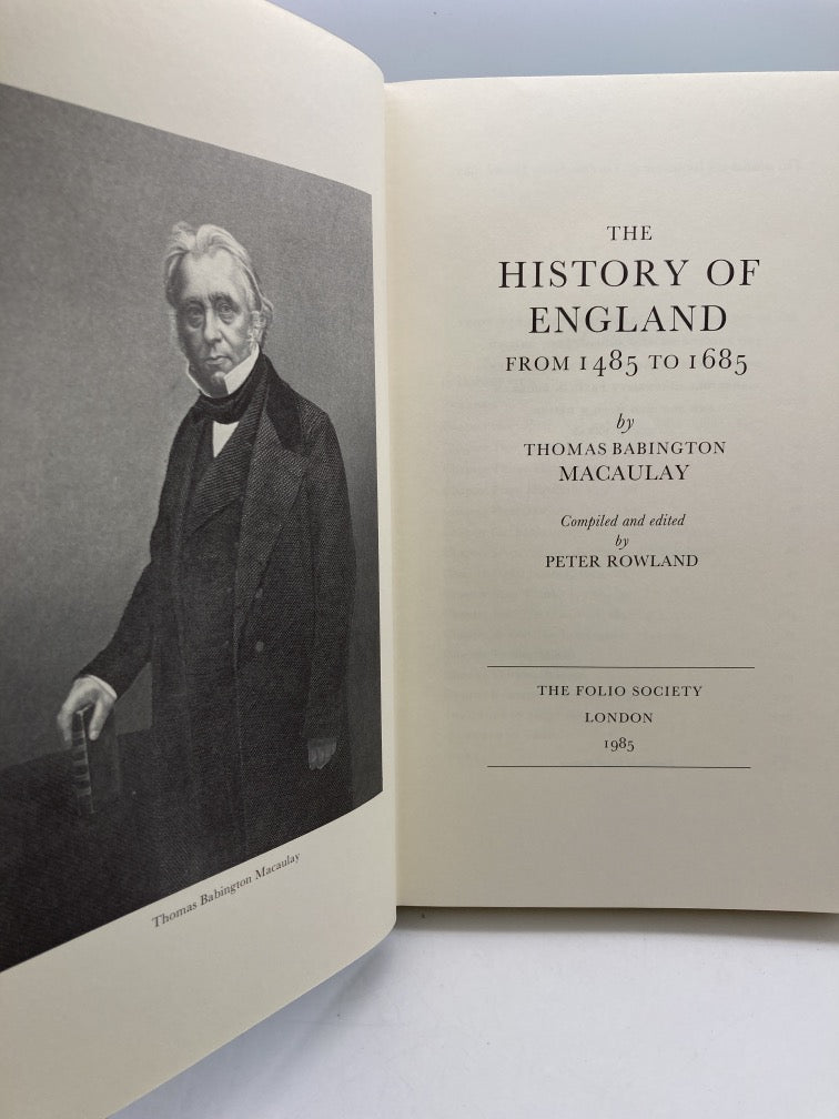 The History of England from 1485 to 1685 (Folio Society)