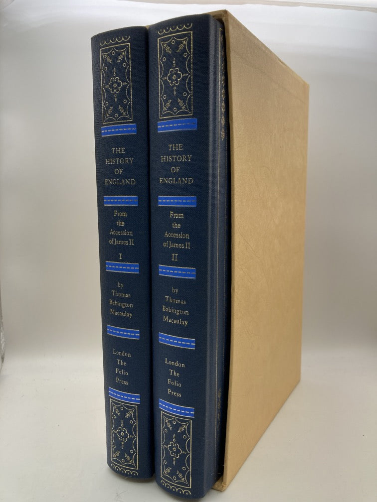 The History of England from the Accession of James II : Volumes 1 & 2 in Slipcase (Folio Society)