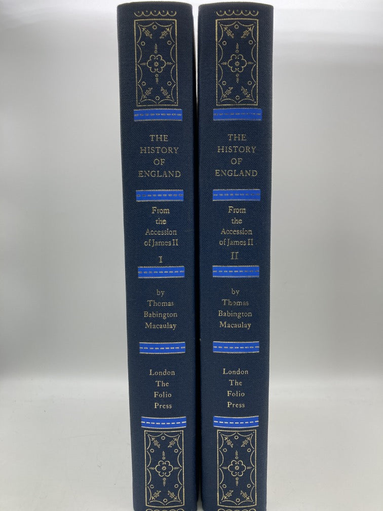 The History of England from the Accession of James II : Volumes 1 & 2 in Slipcase (Folio Society)