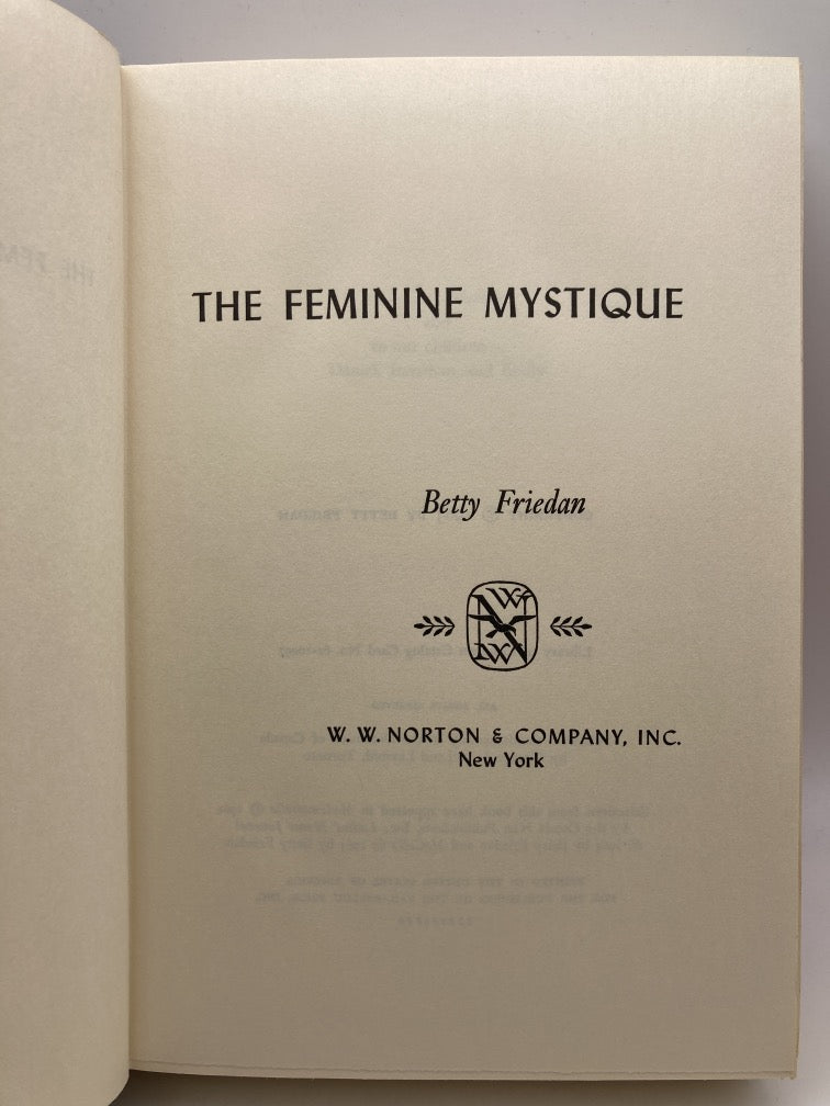 The Feminine Mystique (First Edition)