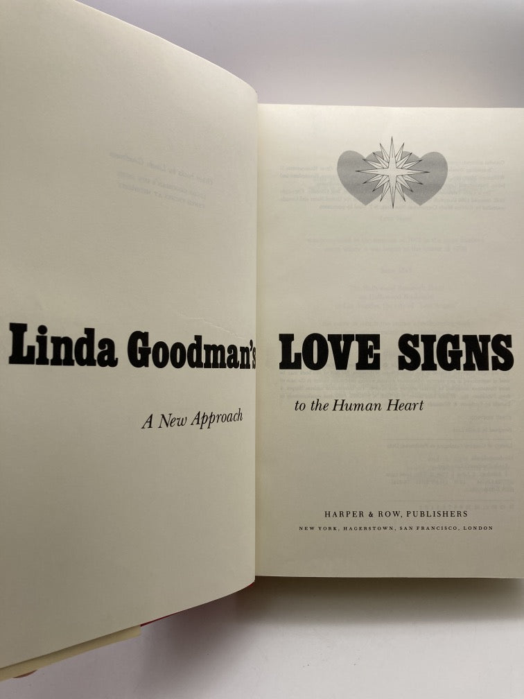 Linda Goodman's Love Signs: A New Approach to the Human Heart