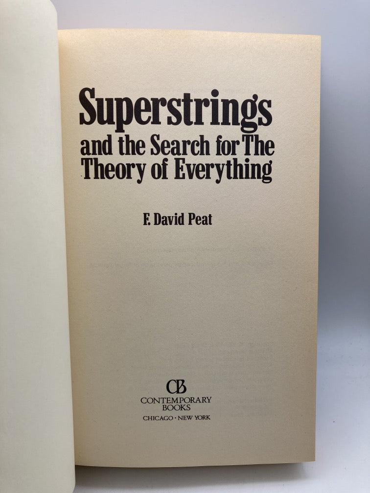 Superstrings and the Search for the Theory of Everything