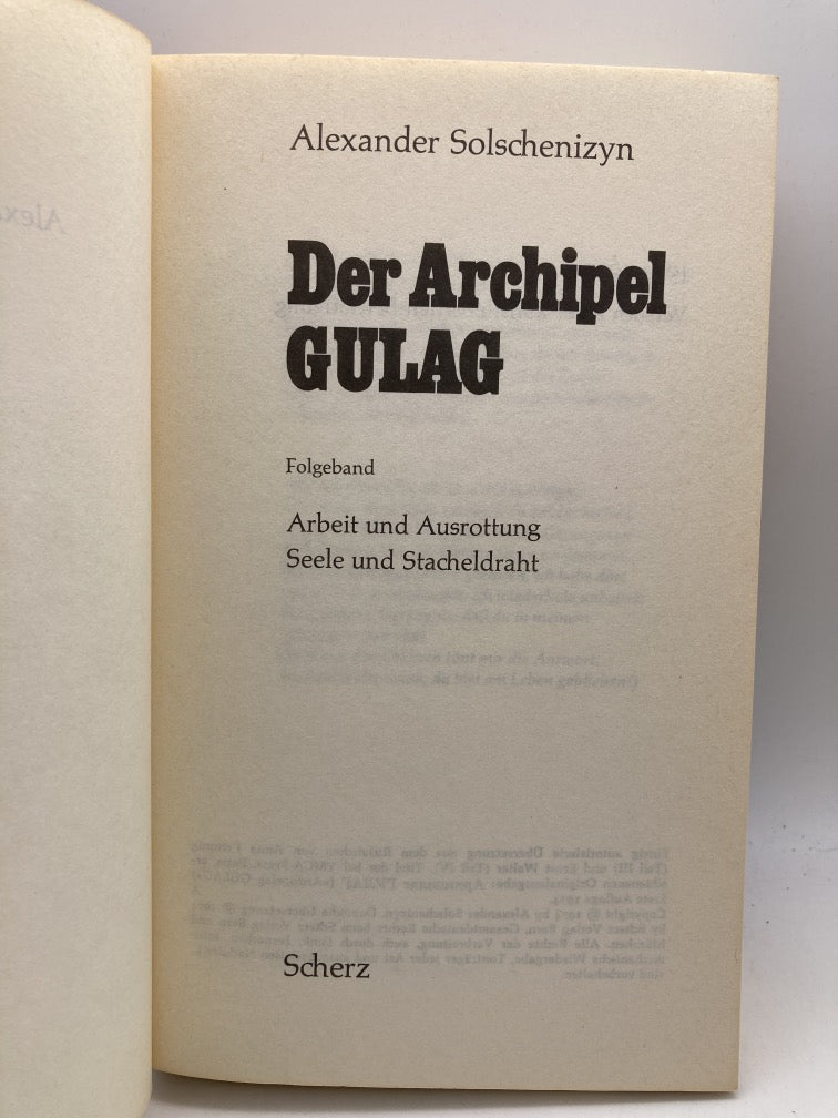 Der Archipel Gulag (2 Volume Set)