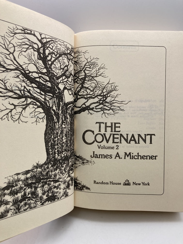 The Covenant: Two Volume Set (Book Club Edition)