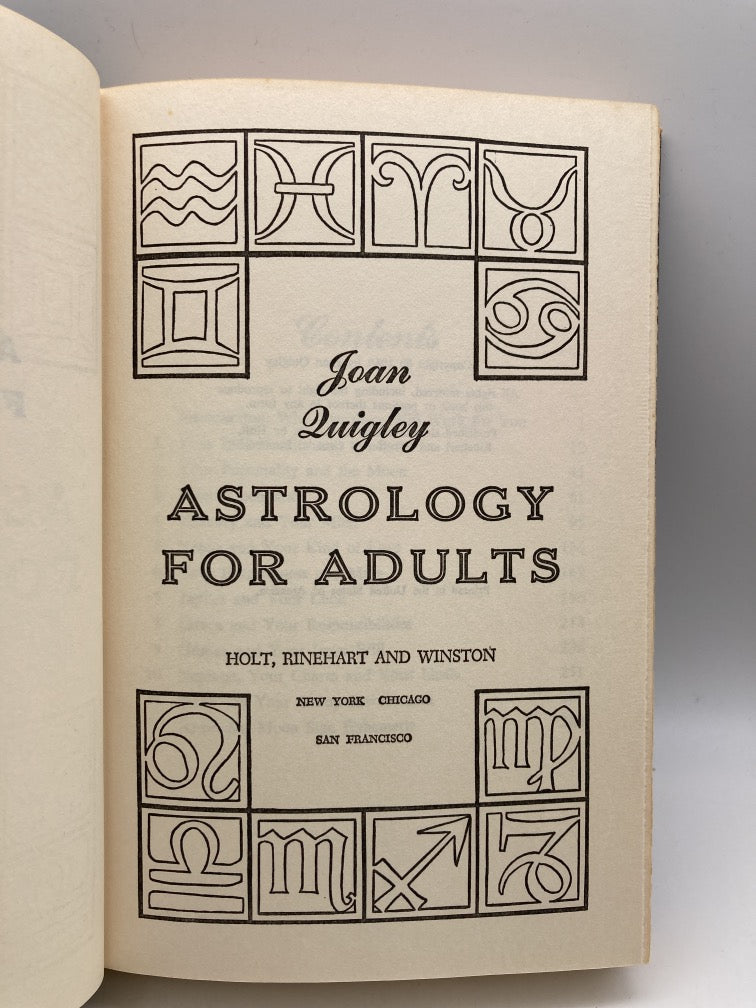 Astrology for Adults