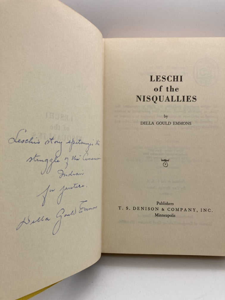 Leschi of the Nisquallies (Signed)