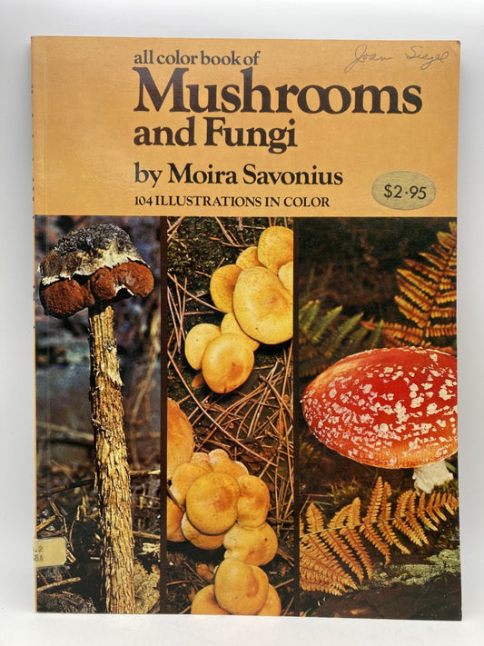 All Color Book of Mushrooms and Fungi