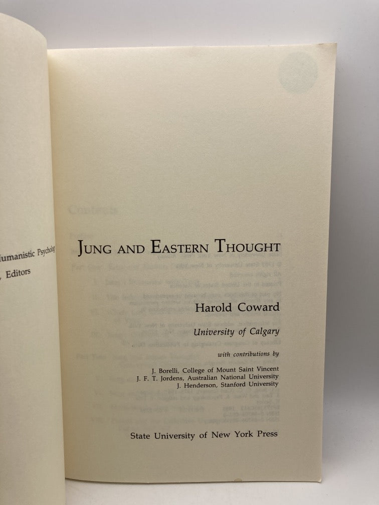 Jung and Eastern Thought