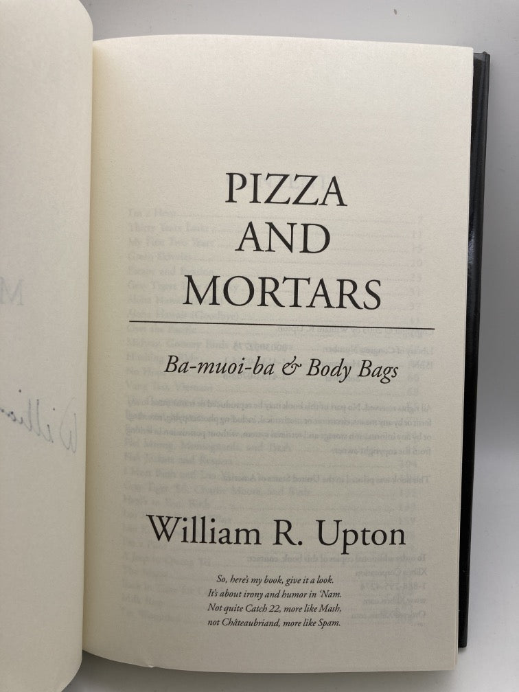 Pizza and Mortars: Ba-Muoi-Ba and Body Bags