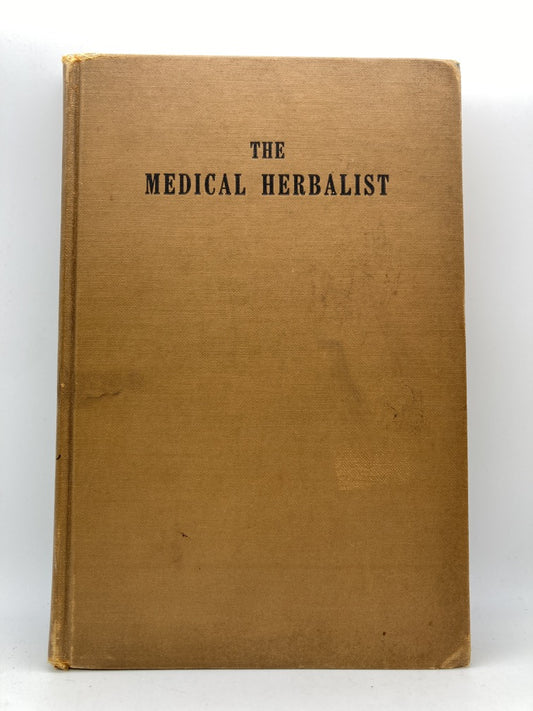 The Medical Herbalist Vol. XI: August 1935 to July 1936-7