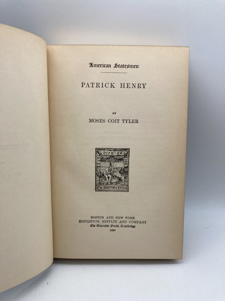 Patrick Henry (American Statesmen Series)