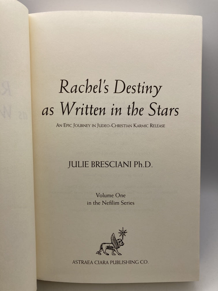 Rachel's Destiny: As Written in the Stars