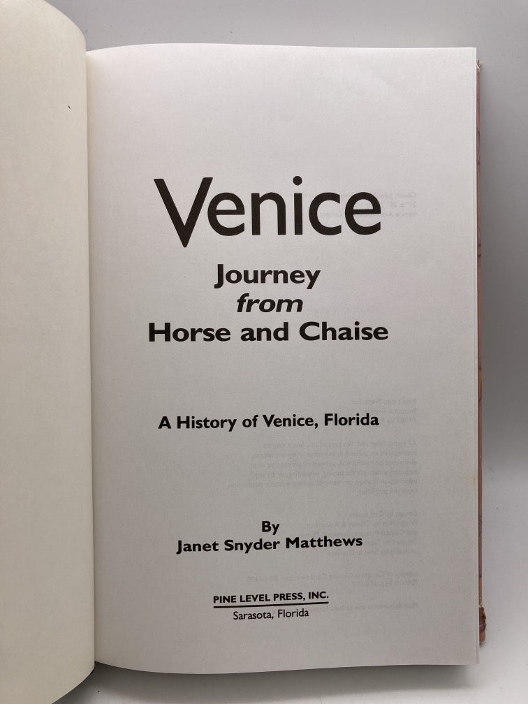 Venice: Journey from Horse and Chaise