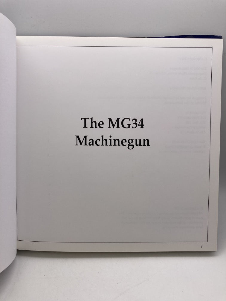 The MG34 Machinegun