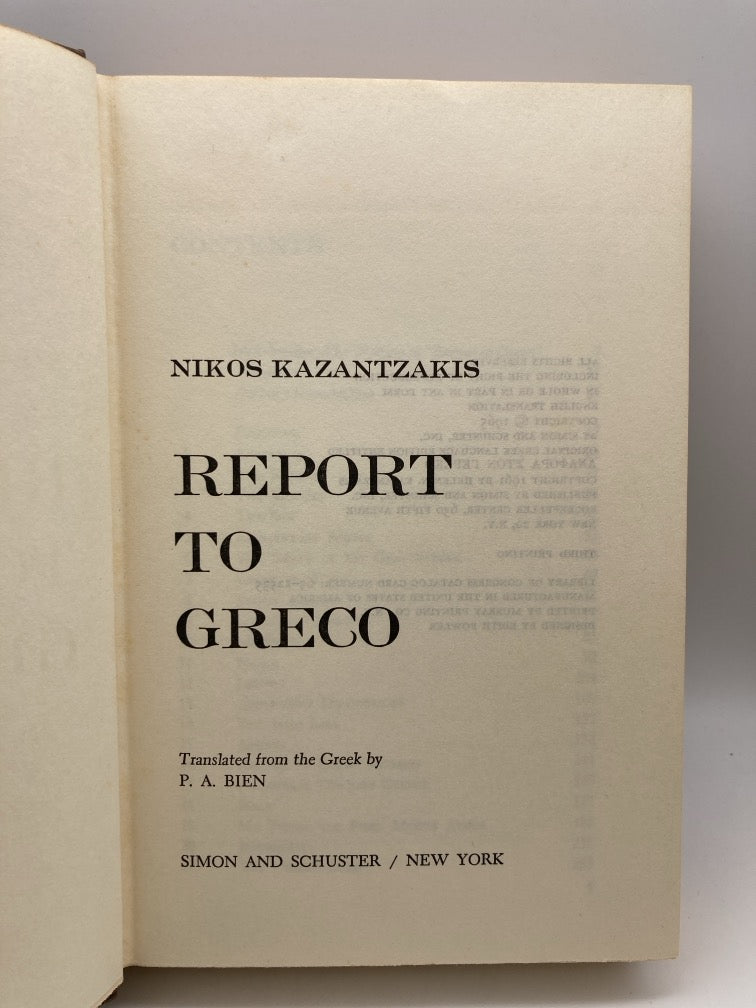 Report to Greco