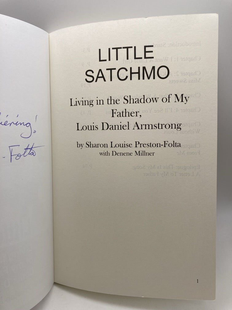 Little Satchmo: Living in the Shadow of my Father Louis Daniel Armstrong