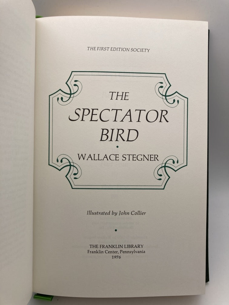 The Spectrator Bird (Franklin Library First Edition)