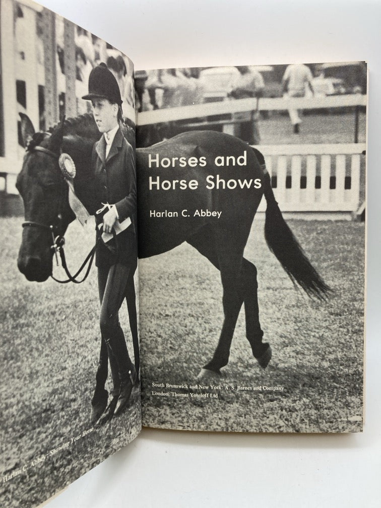 Horses and Horse Shows (Signed)