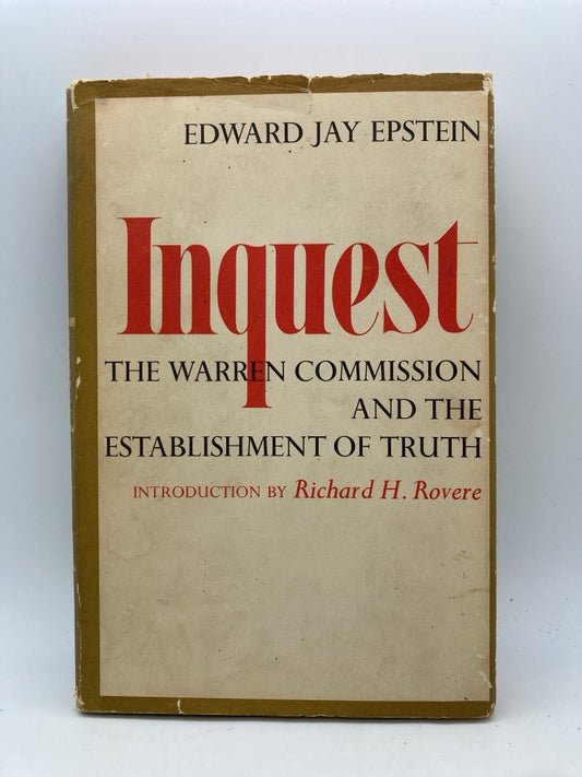 Inquest: The Warren Commission and the Establishment of Truth