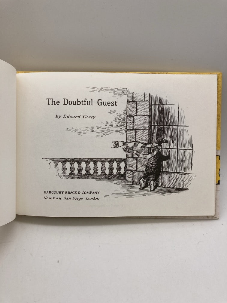 The Doubtful Guest by Edward Gorey (signed)