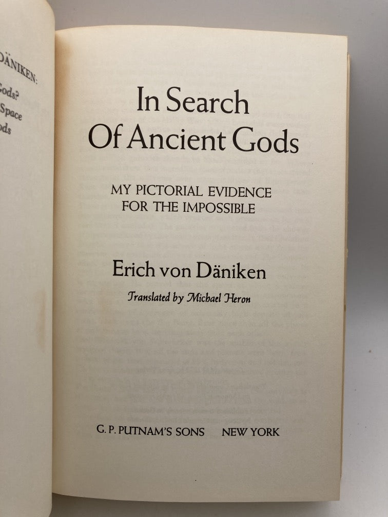 Erich von Daniken 4-Book Collection