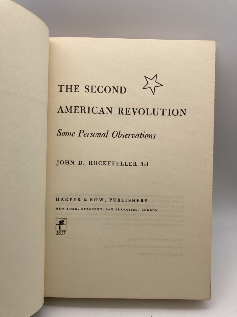 The Second American Revolution: Some Personal Observations