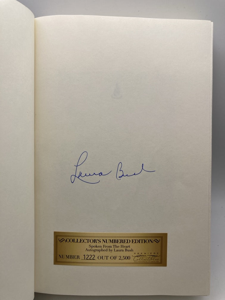 Spoken from the Heart (Signed First Edition in Case)